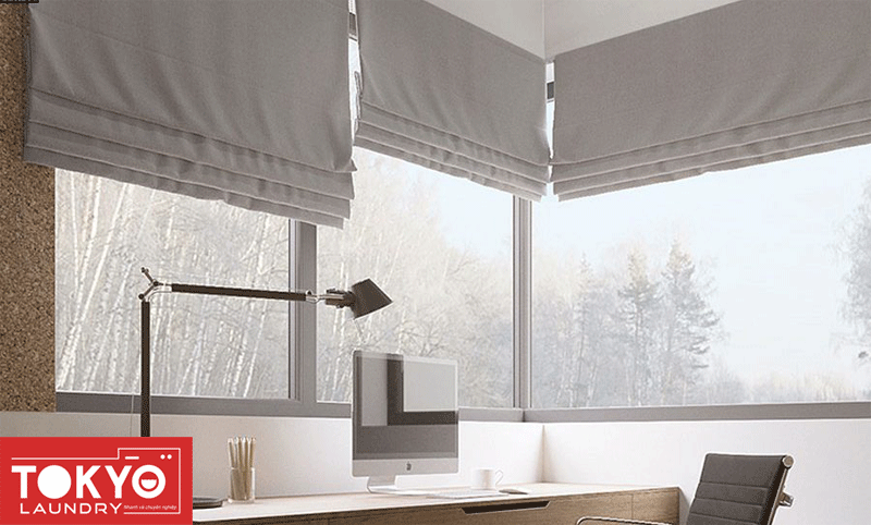 Phân biệt chất liệu vải rèm trước khi giặt