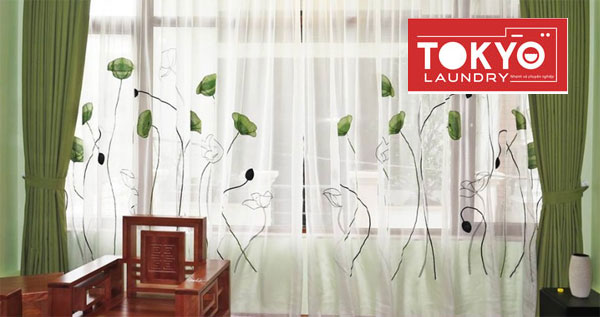 Cách giặt rèm cửa voan tại nhà