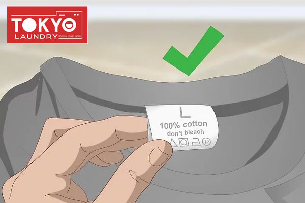 Kiểm tra chất liệu vải trước khi tiến hàng giặt