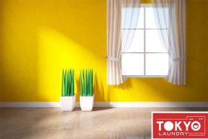 giặt màn cửa bằng máy giặt