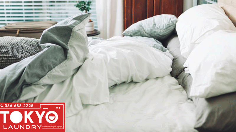 Giá giặt chăn ga gối đệm phụ thuộc vào nhiều yếu tố