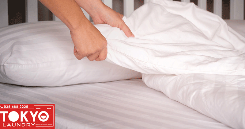 giá dịch vụ giặt chăn ga
