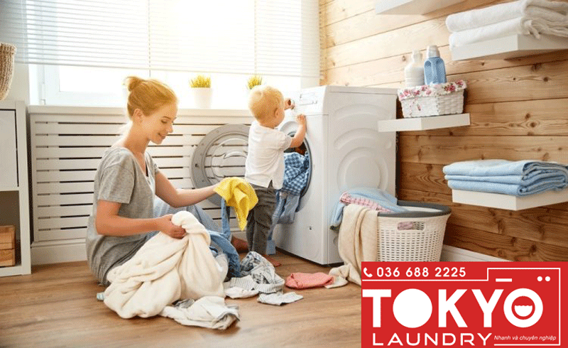 Dịch vụ giặt là quần áo cho trẻ sơ sinh uy tín