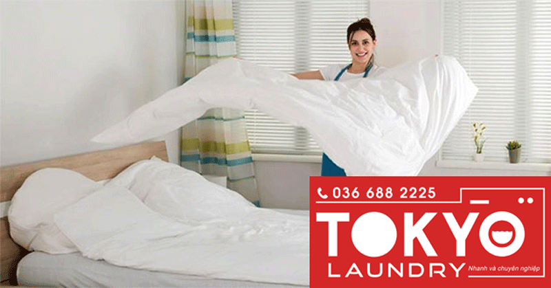 Làm khô chăn bông đúng cách