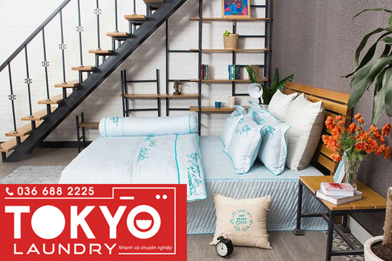 Cách giặt chăn ga bằng máy giặt đơn giản