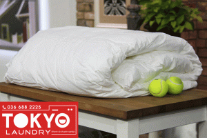 Cách giặt chăn lông vũ