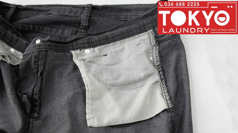 Lộn trái quần áo trước khi giặt