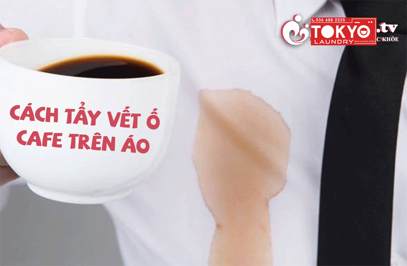 Cách tẩy vết cafe trên áo sơ mi trắng