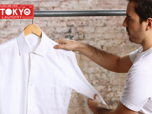Cách tẩy mọi vết bẩn trên áo sơ mi trắng