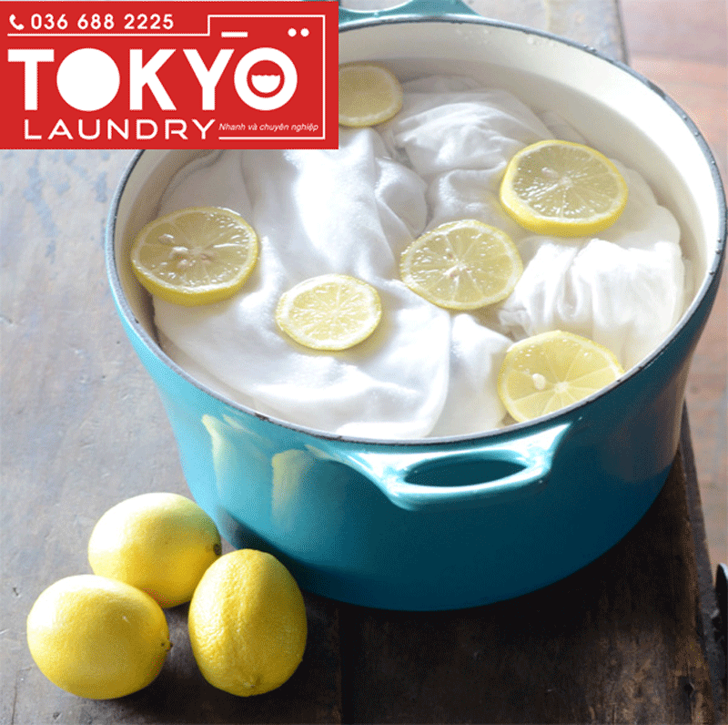Ngâm để có kết quả tẩy quần áo trắng tốt nhất