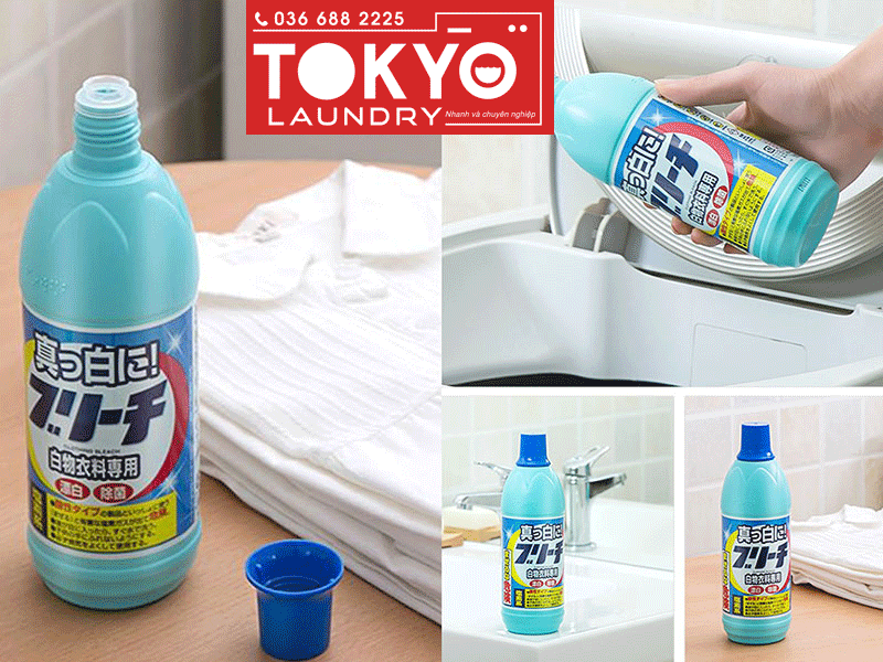 Đọc kỹ hướng dẫn trên các loại tẩy đồ trắng