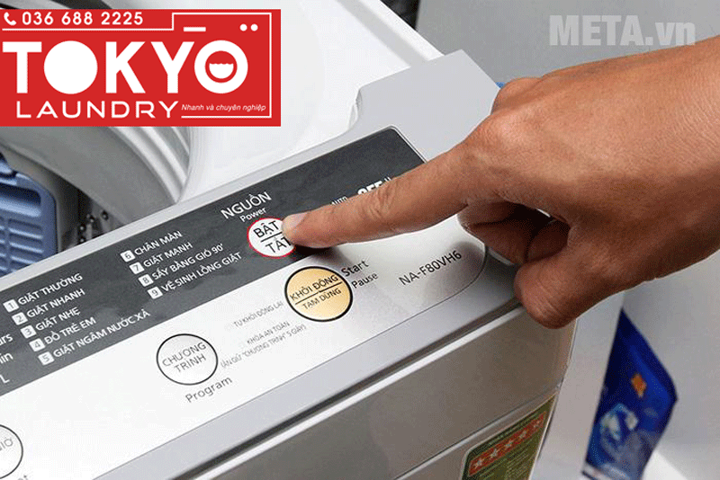 Hãy cài đặt đúng chu trình giặt