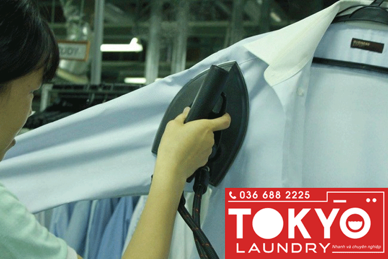 Tiệm giặt khô là hơi Hà Nội