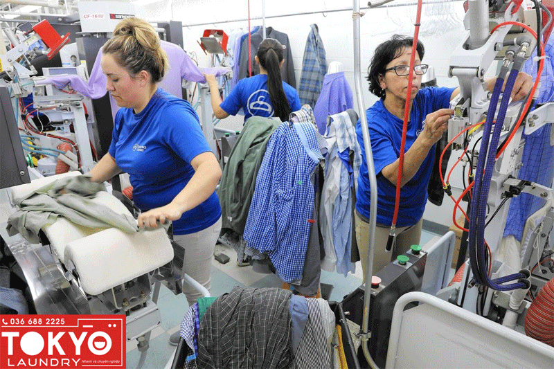 Đơn vị giặt khô là hơi tốt nhất