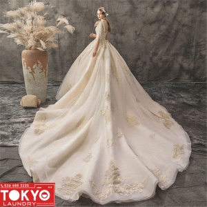 Dịch vụ giặt khô là hơi váy cưới
