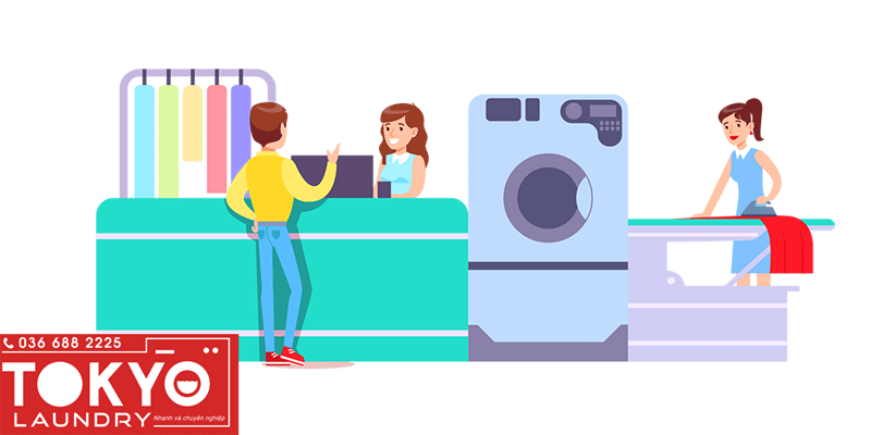 Dịch vụ giặt là, giặt ủi, giặt khô gần đây nhất