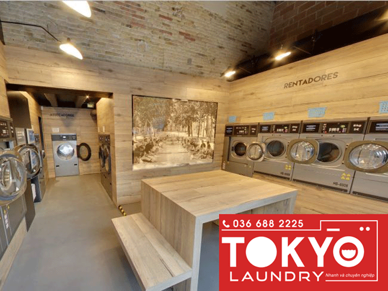 Dịch vụ giặt sấy tự động