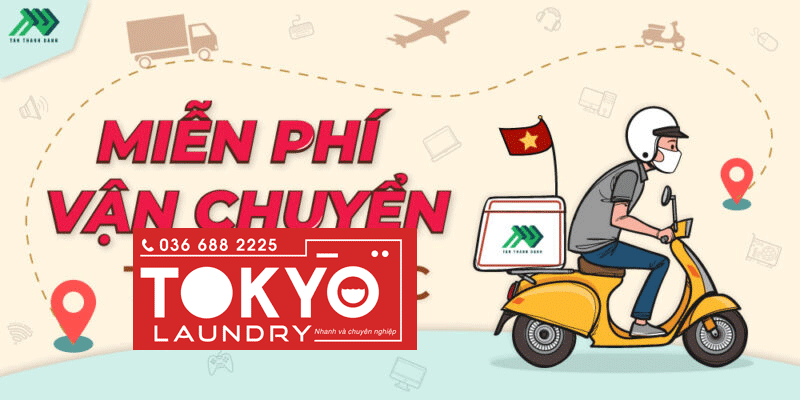 Dịch vụ giặt ủi miễn phí giao nhận