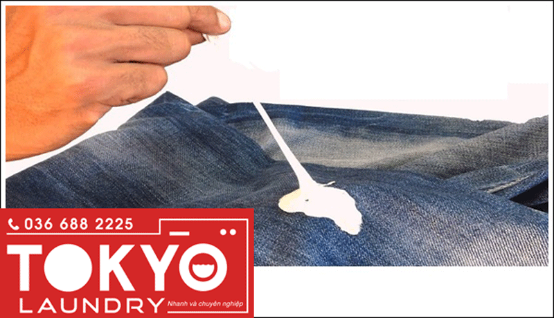 Vết kẹp cao su được loại bỏ hoàn toàn