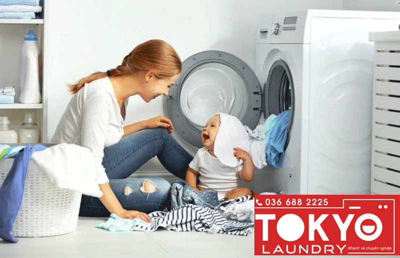 Dịch vụ giặt là quần áo sơ sinh chất lượng