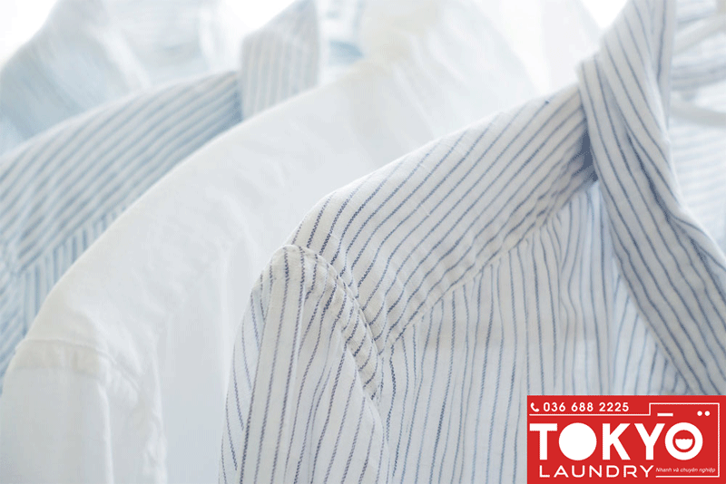 giặt khô áo sơ mi