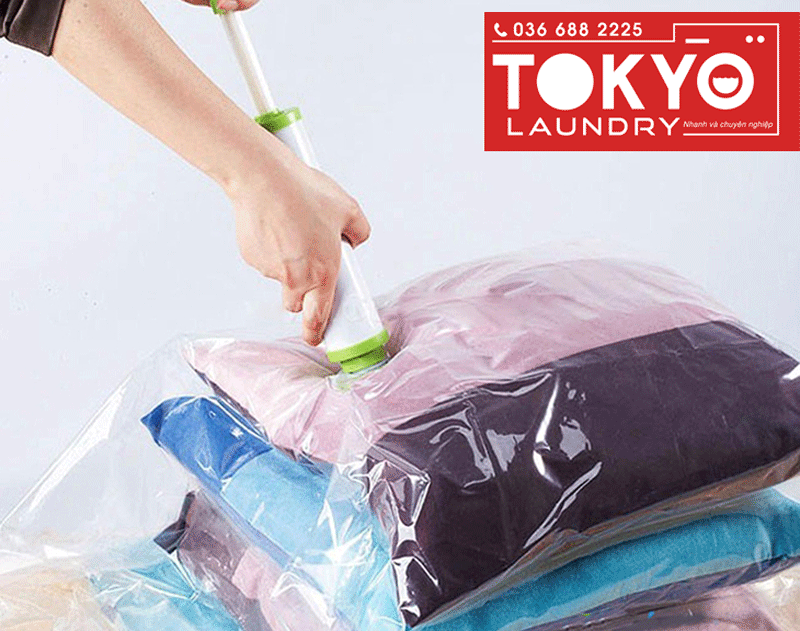 Hút chân không cho quần áo