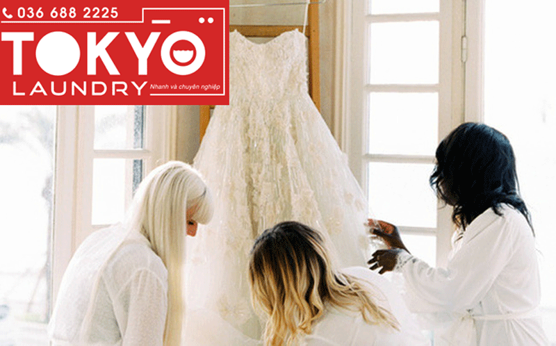 Đơn vị giặt là váy cưới uy tín