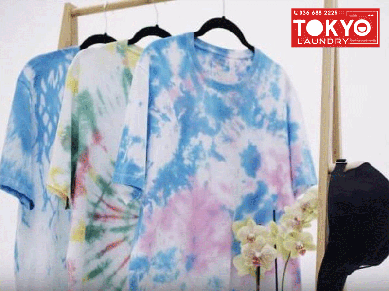 Quần áo loang nên giặt khô