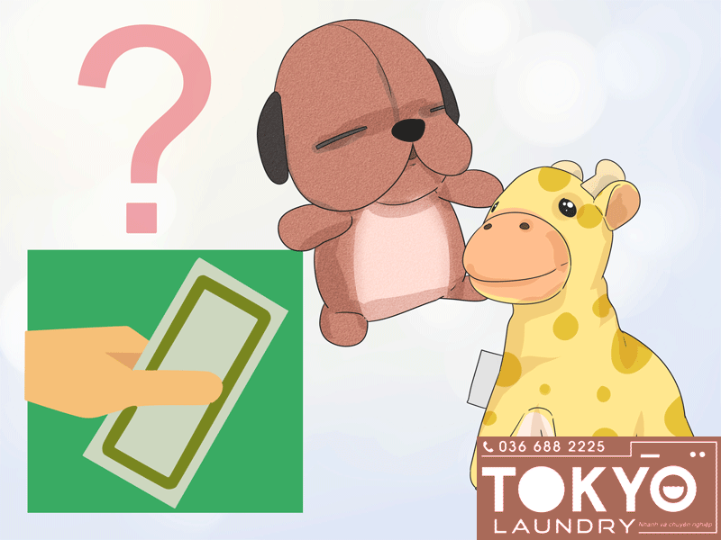 Bảng giá giặt sấy, giặt khô gấu nhồi bông