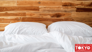 Cách giặt chăn ga trắng