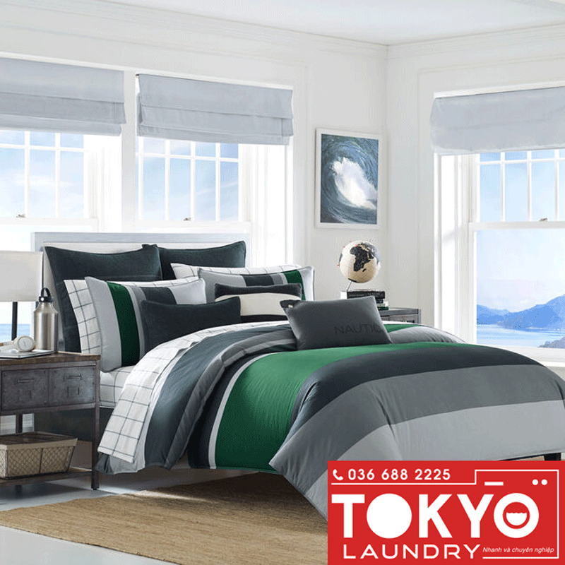 Quy trình giặt chăn chuyên nghiệp