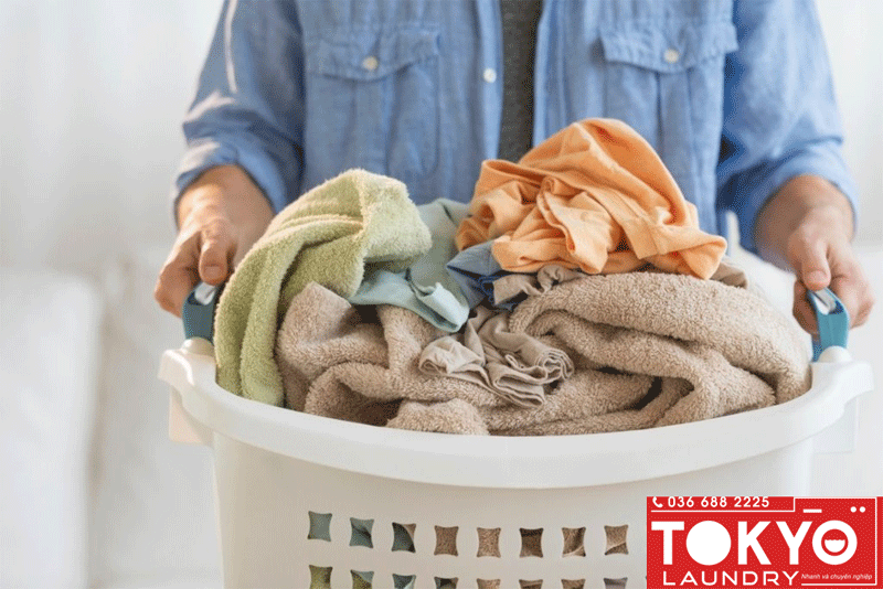 giặt là quần áo tại nhà