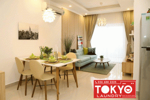 Giặt rèm cửa Times City