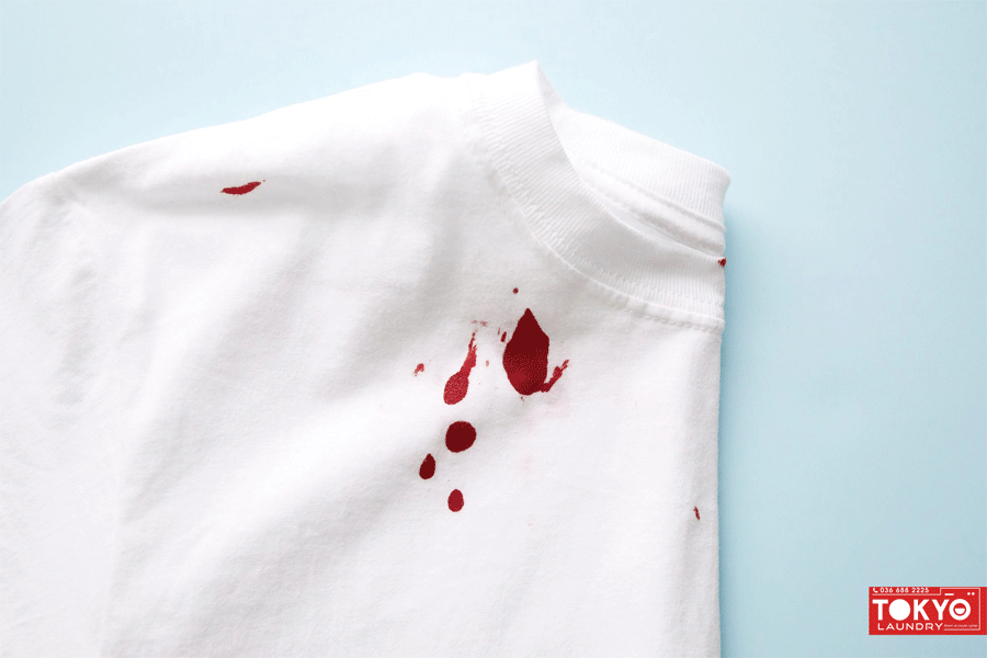 Loại bỏ vết máu tại nhà