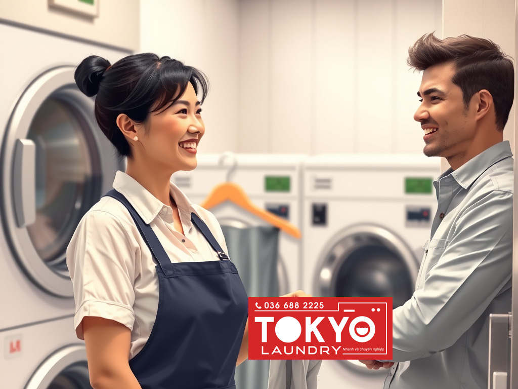 Dịch vụ giặt là giao nhận tại Lĩnh Nam uy tín