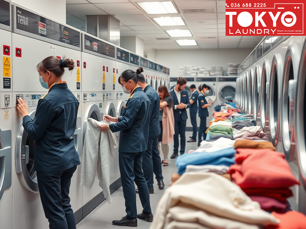 Dịch vụ giặt là Ngô Thì Nhậm đa dạng