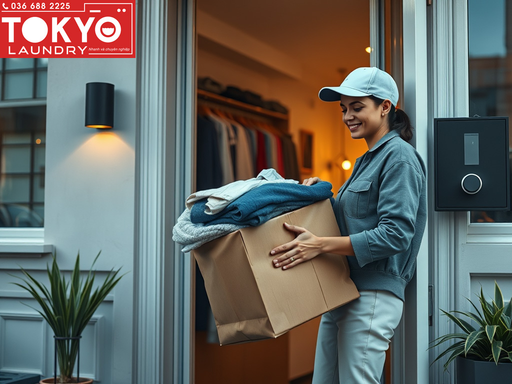 Dịch vụ giặt là giao nhận tại Đại Kim Chuyên nghiệp