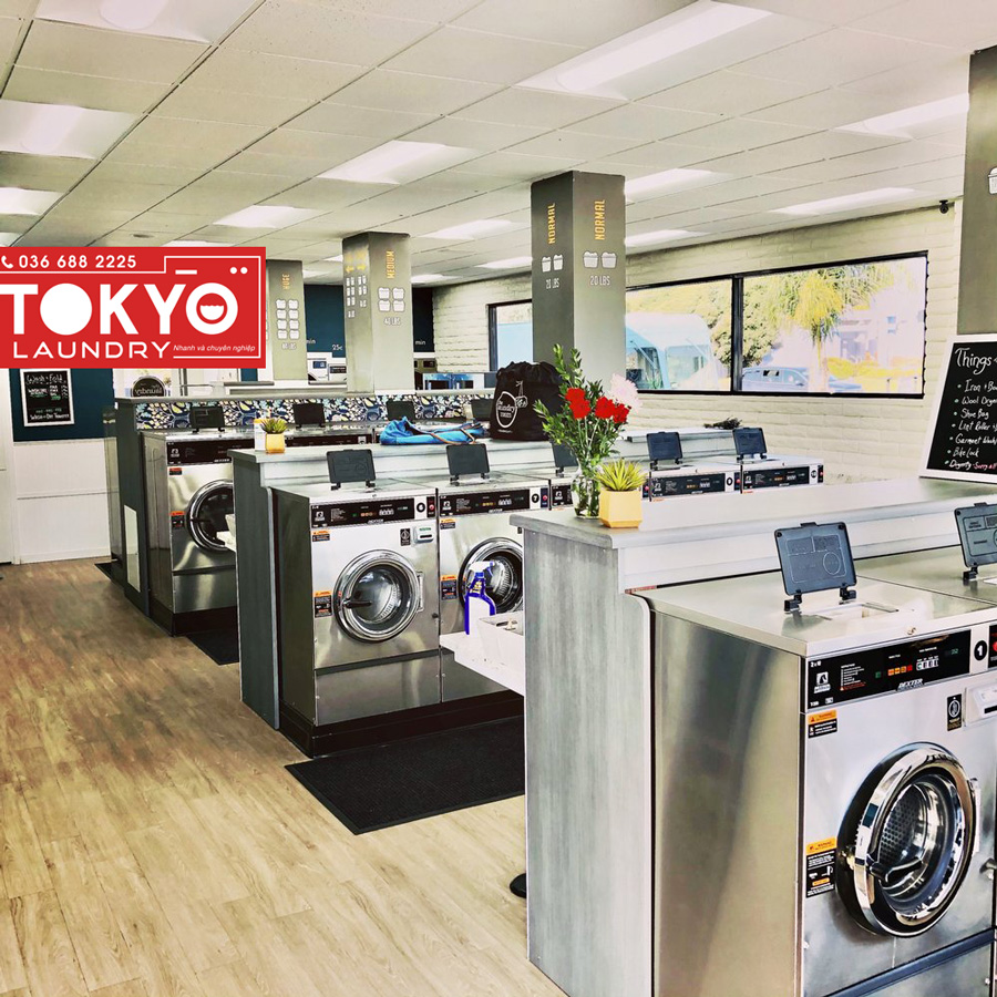 tiệm giặt khô uy tại Vinhomes Riverside