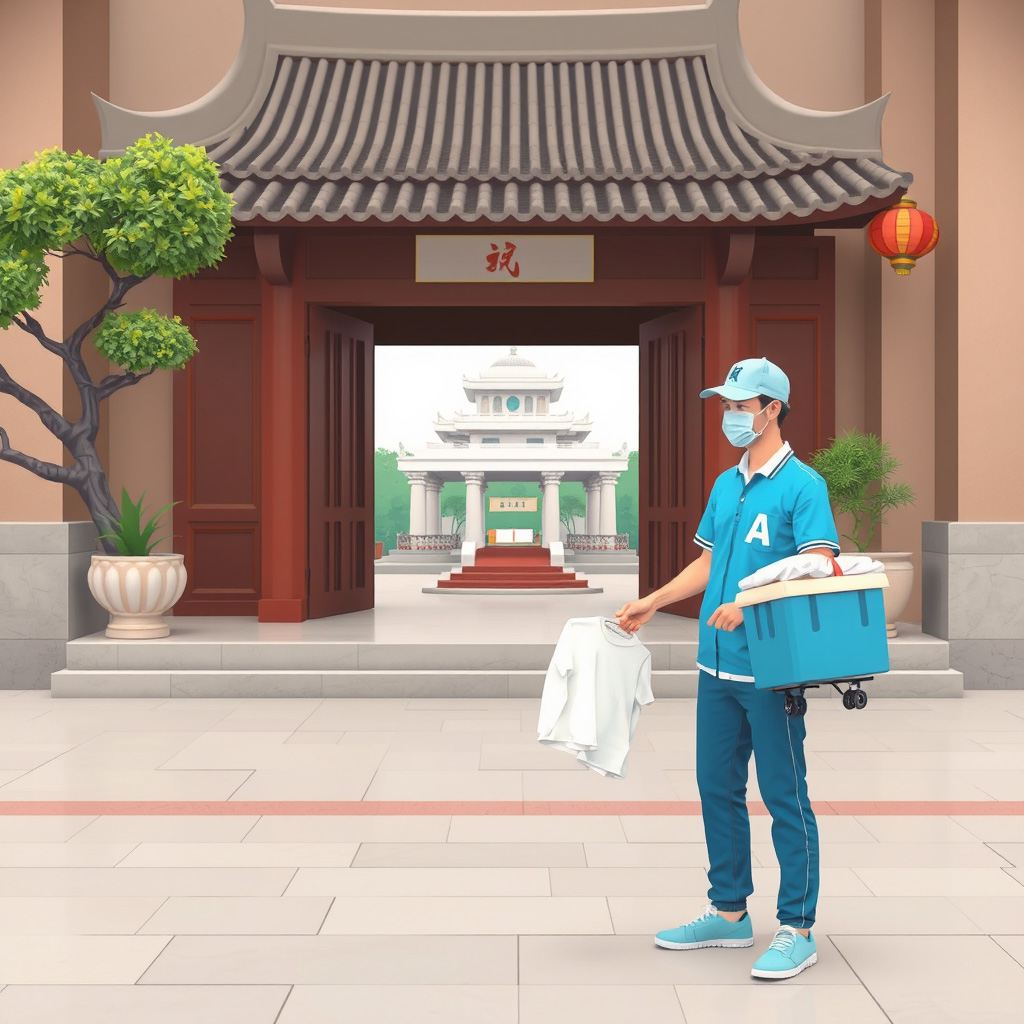 Giặt là giao nhận tại Văn Miếu tiện lợi
