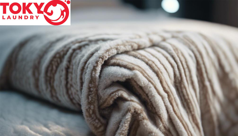 Quy trịnh giặt chăn lông cừu chuyên nghiệp