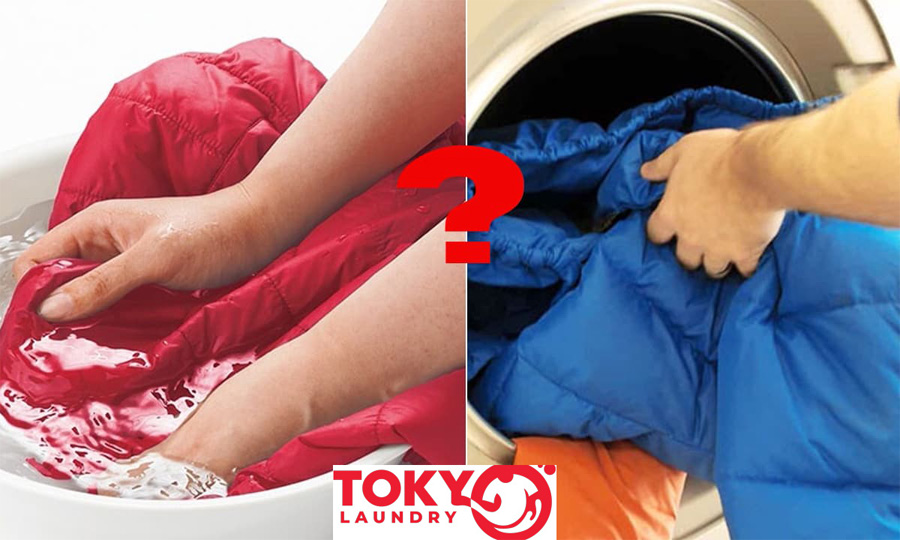 Lưu ý khi giặt áo lông vũ