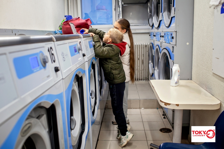 Giặt đồ giao nhận Giảng Võ tiện ích