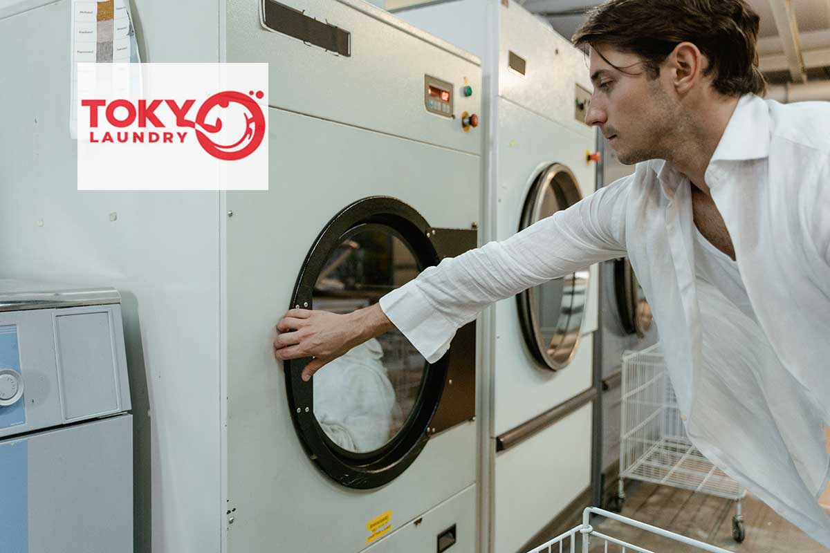 Hệ thống máy giặt sấy công nghiệp hiện đại vận hành tại cơ sở giặt áo vest Trần Đại Nghĩa