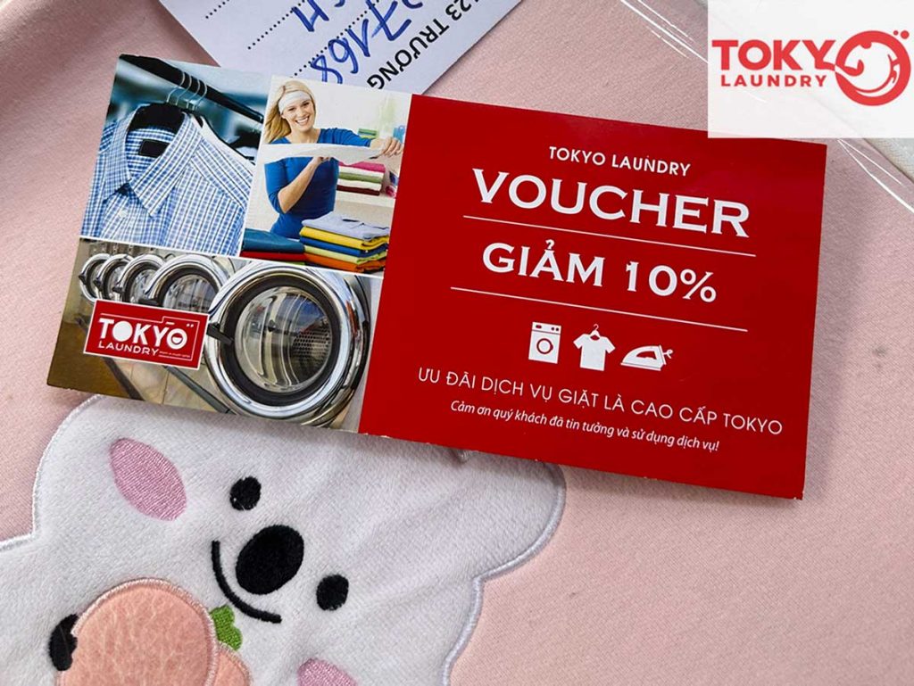 Voucher giảm giá hấp dẫn tại dịch vụ giặt đồ gần đây giao nhận tại Nguyễn Tuân