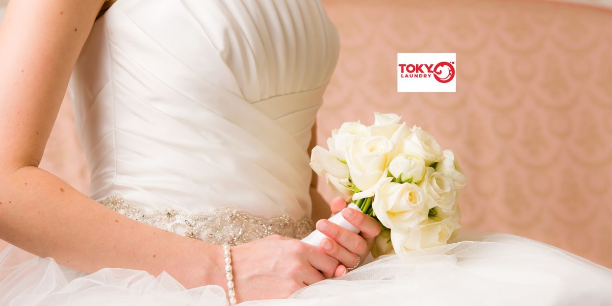 Giặt váy cưới Mai Động uy tín