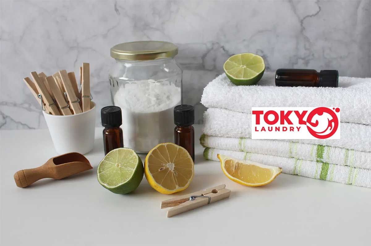 Các nguyên liệu tự nhiên an toàn được sử dụng tại cơ sở giặt là gần đây tại Nguyễn Trãi